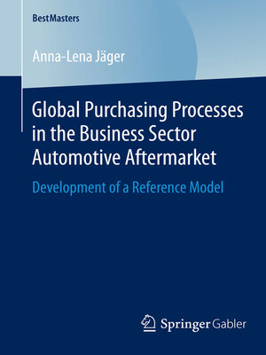 cover image of Global Purchasing Processes in the Business Sector Automotive Aftermarket